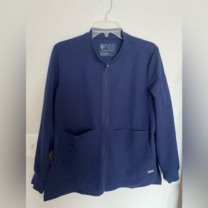 FIGS Bellery Bomber Scrub Jacket